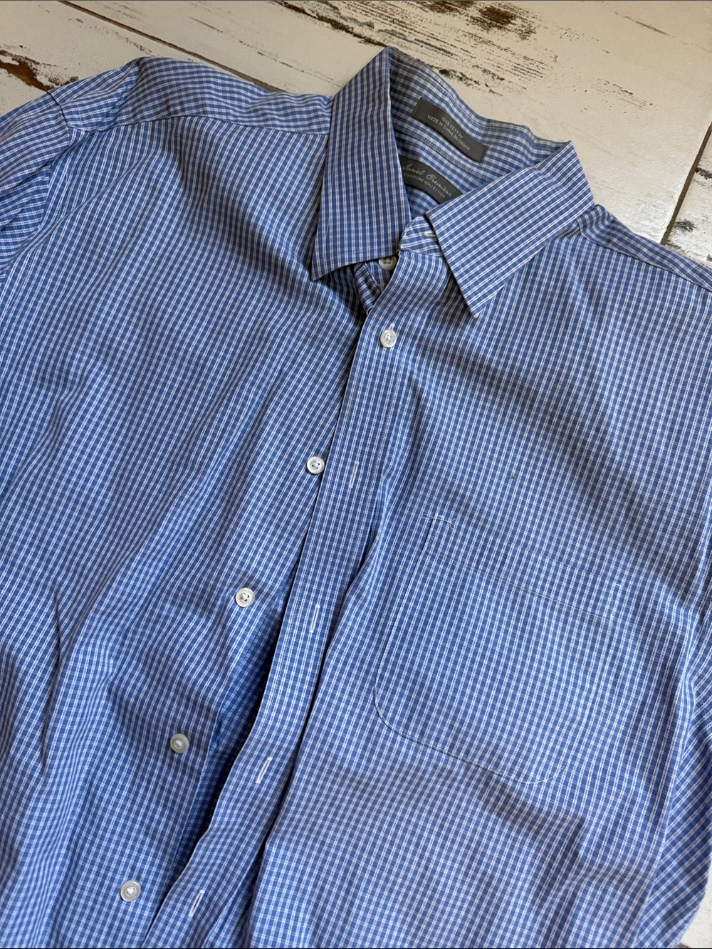 Men’s Daniel Cremieux signature selection button down checked shirt